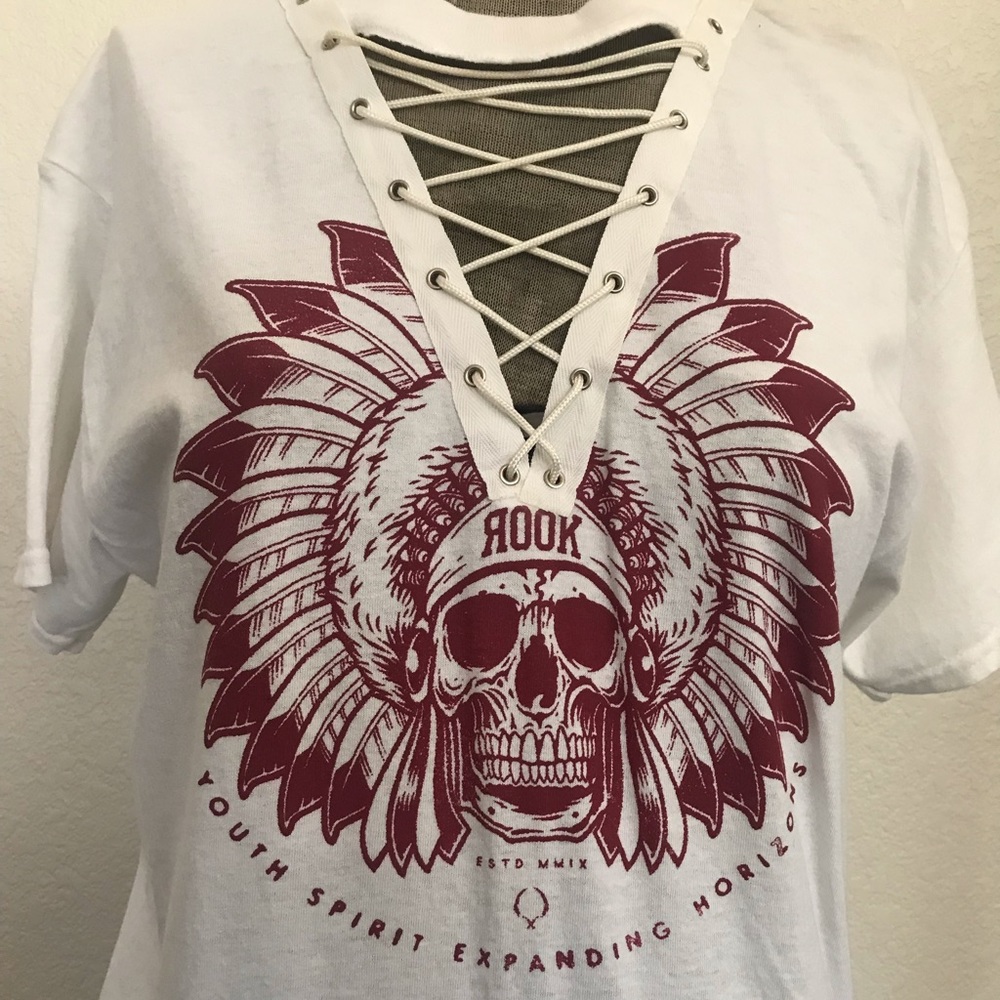 Laced Up T- Shirt